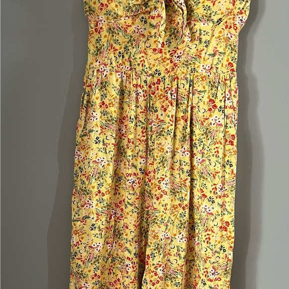 AUW Floral Yellow Maxi Dress - Picture 2 of 8
